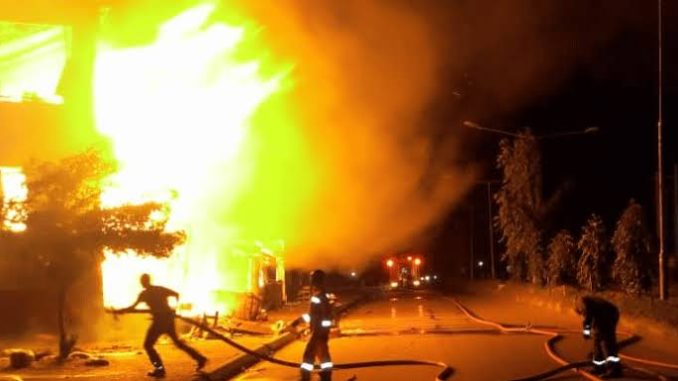 Fire Destroys Goods Worth Several Millions Of Naira At Sokoto Central Market