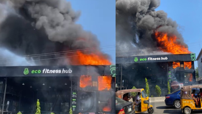 Fire Guts Popular Abuja Fitness Hub