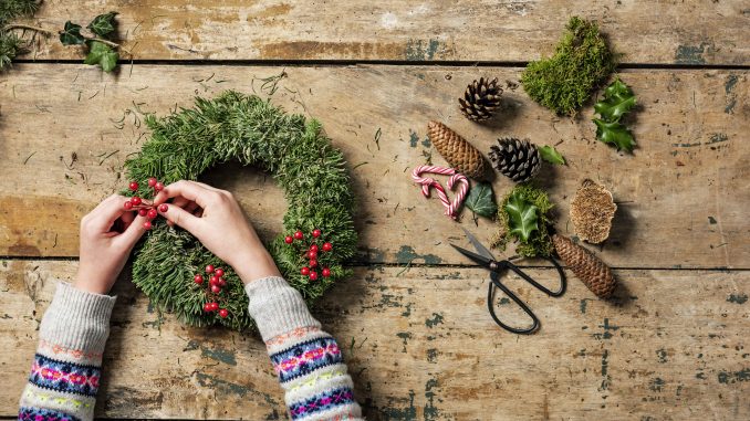 Five top tips for making your own front-door wreath this Christmas