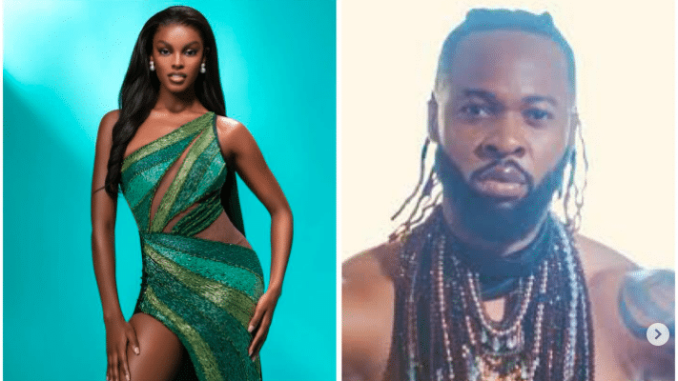 Flavour Reacts After X User Asked Nigerians To Hide Miss Universe Africa, Chidinma Adetshina From Him