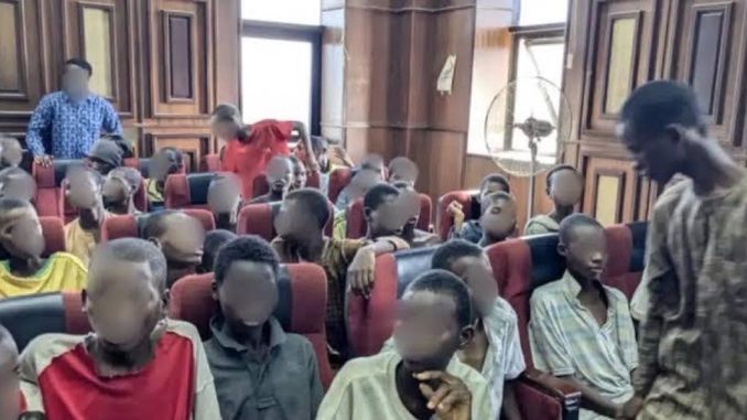 #EndBadGovernance protest: Four children slumps in court during trial