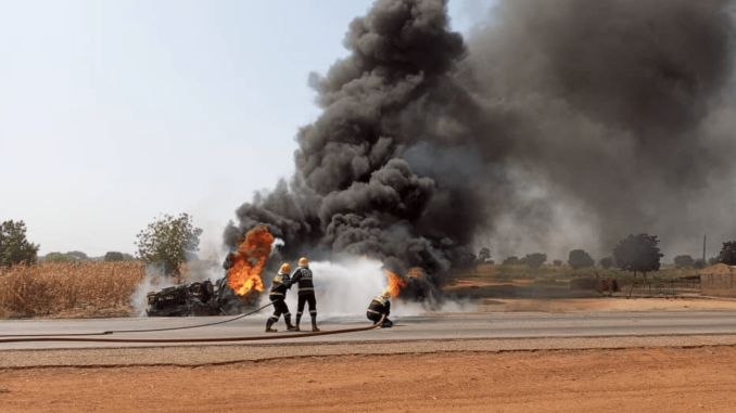 Fuel tanker explodes in Jigawa