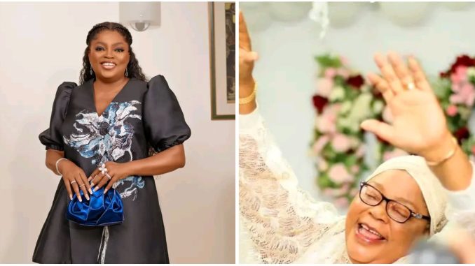 Funke Akindele honors her mother with heartfelt tribute