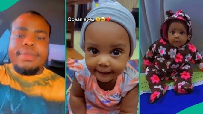 Funny Dad Warns Baby Against Vommitting after Spending N100k On Milk, Video Trends Online