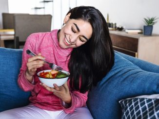 Generation putting their health at risk as almost half eat dinner on sofa or in bed rather than at table