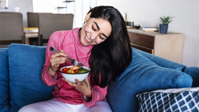 Generation putting their health at risk as almost half eat dinner on sofa or in bed rather than at table