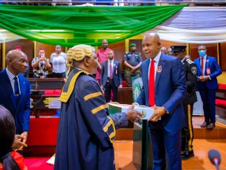 Gov Mbah presents N971bn 2025 budget to Enugu House of Assembly