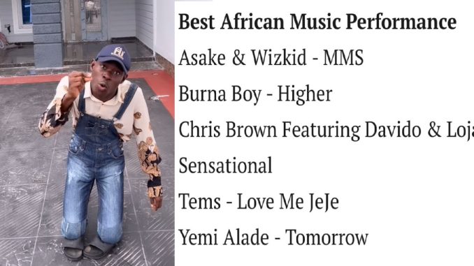 "Grammy, I beg you in the name of God, remove Davido name from that list" – GehGeh remarks on the African Grammy nomination