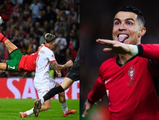 "Greatest there is" - Fans hail Ronaldo after overhead goal for Portugal in Poland thrashing