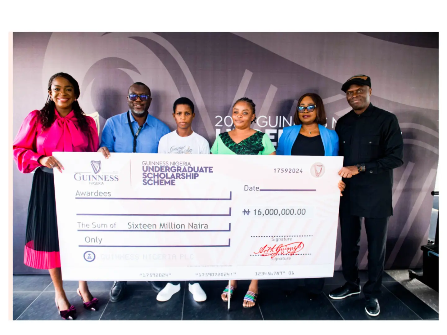 Guinness Nigeria announces 33 new beneficiaries of its 2024 Undergraduate Scholarship Scheme