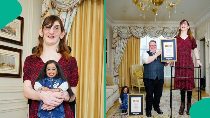 Guinness Records: World’s Tallest and Shortest Women Meet for the First Time in London