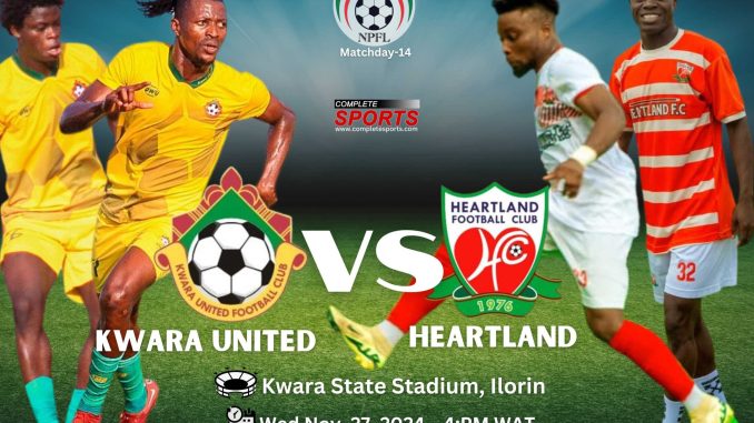 NPFL: Heartland Eye Redemption In Gritty Kwara United Clash