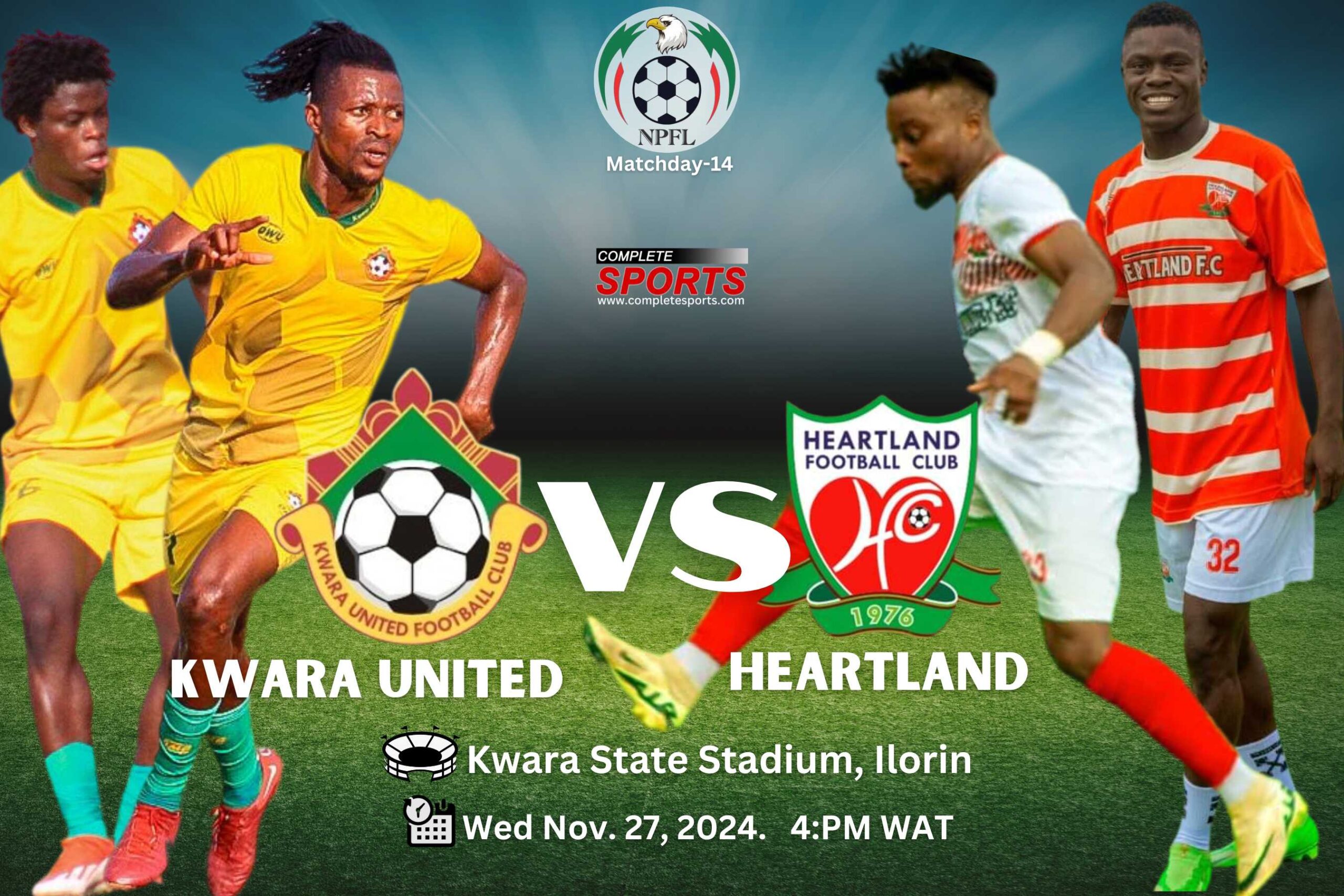 NPFL: Heartland Eye Redemption In Gritty Kwara United Clash