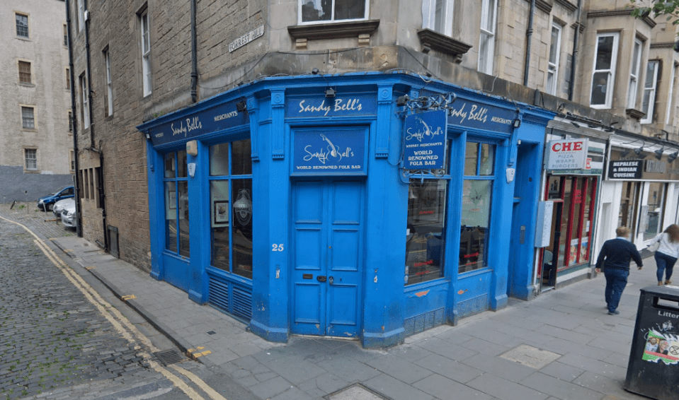 Sandy Bell's has now become a world-famous folk music bar