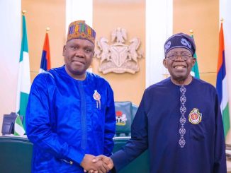 Atiku’s Aide, Bwala Meets Tinubu In France (Photo)