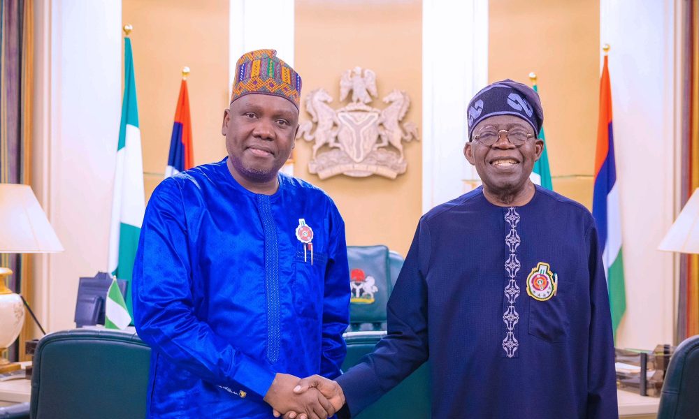 Atiku’s Aide, Bwala Meets Tinubu In France (Photo)