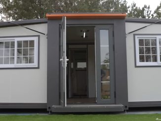 I bought a £31k tiny home on Amazon - it came with a bathroom so you just 'unfold' & go, but I made an ordering error