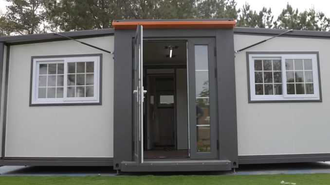 I bought a £31k tiny home on Amazon - it came with a bathroom so you just 'unfold' & go, but I made an ordering error