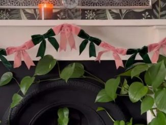 I made a gorgeous garland for my home using B&M bows - it took seconds and everyone says it looks incredible