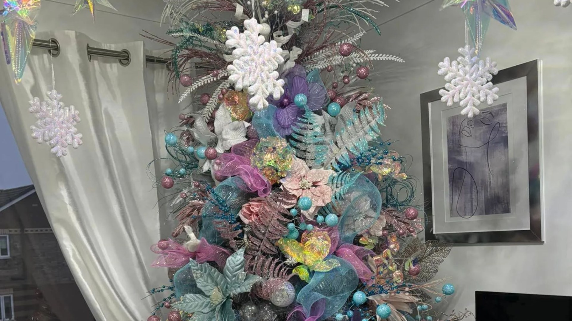 I spent six hours decorating my Christmas tree but trolls say it's the worst they've seen - they’re just jealous