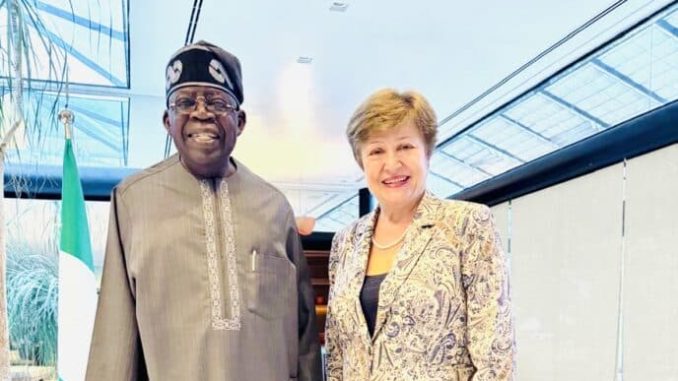 IMF Chief Endorses Tinubu's Economic Reforms, Praises Bold Policies