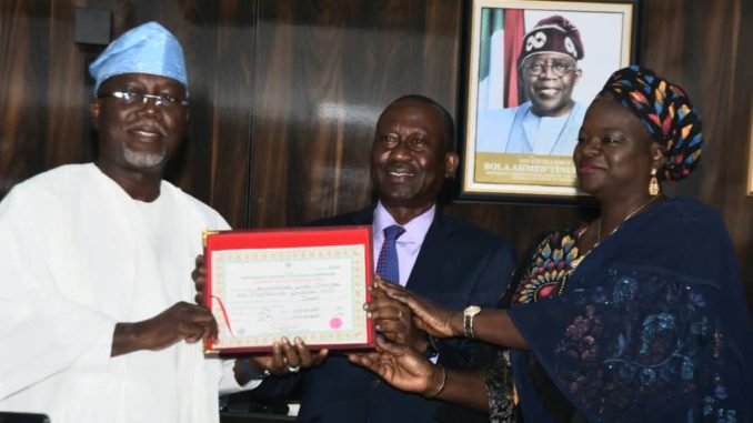 INEC Presents Certificates Of Return To Ondo Gov-elect Aiyedatiwa, Deputy