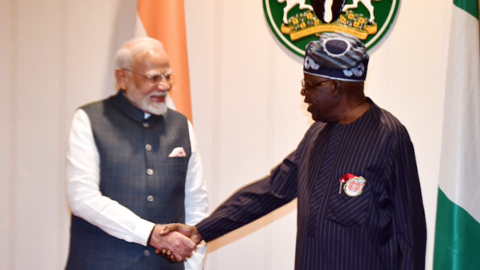 Indian PM reacts after receiving Nigeria's 2nd highest honour