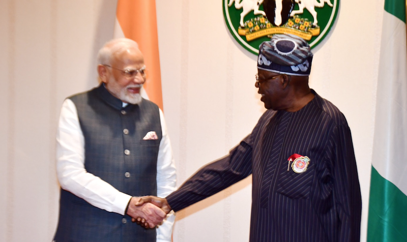 Indian PM reacts after receiving Nigeria's 2nd highest honour