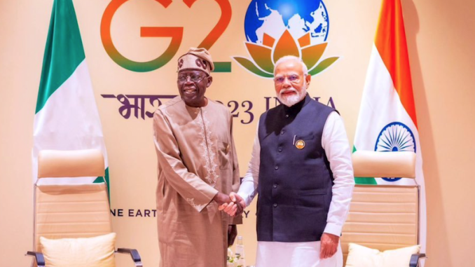 Indian Prime Minister, Narendra Modi visits Nigeria