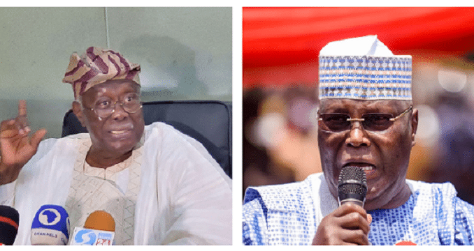 'It's Time To Calm Down, You Will Be 81 Years Old In 2027, You've Been Contesting Since 1993' - Bode George Fires Atiku