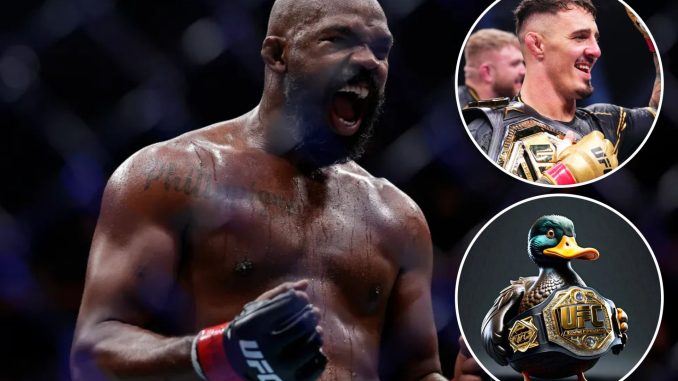 Jon Jones sticks knife further into Tom Aspinall just hours after stunning UFC 309 KO win over Stipe Miocic