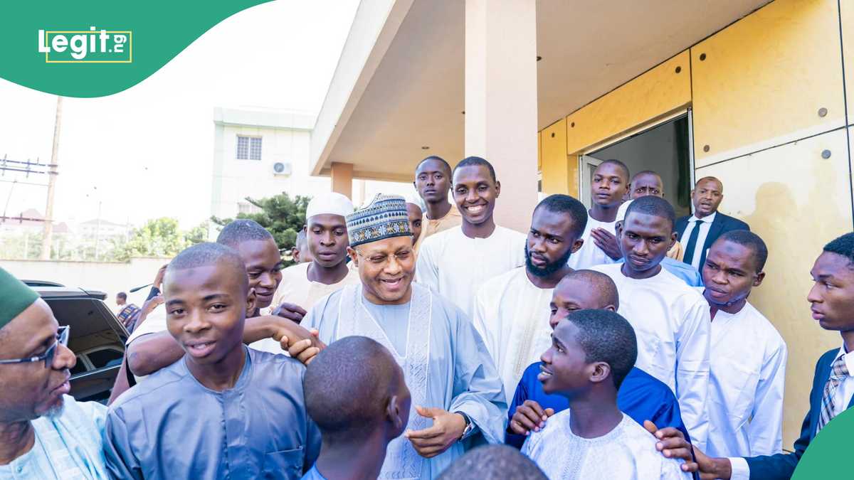 Jubilation As Kaduna Gov Sani Gifts 39 Released Minors N100k, Smartphones, Details Emerge