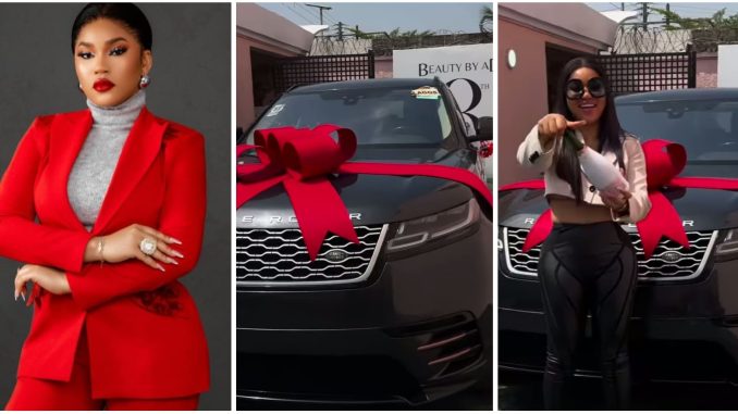 Jubilation as Diiadem receives Range Rover as a gift