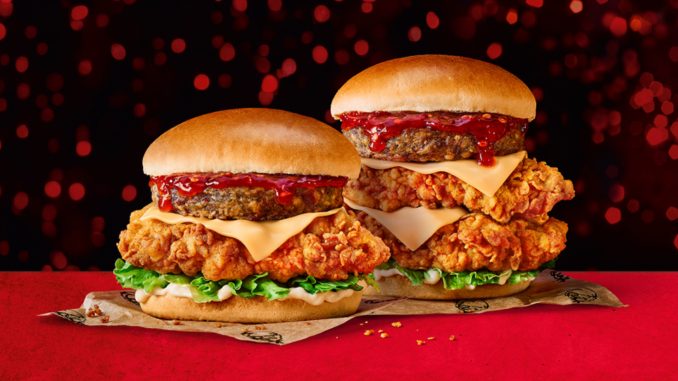 KFC is bringing back its sell-out Christmas burger in days - see the full festive menu