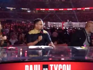 Kate Abdo forced to apologise after major Netflix technical difficulties moments into Mike Tyson vs Jake Paul broadcast