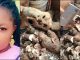 Lady cries out as she discovers that all yam she bought are rotten inside