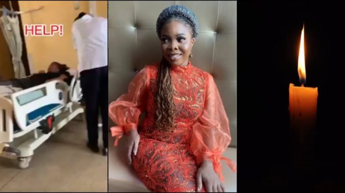 Lady passes from kidney failure after husband pocketed donations and took her to church for prayers