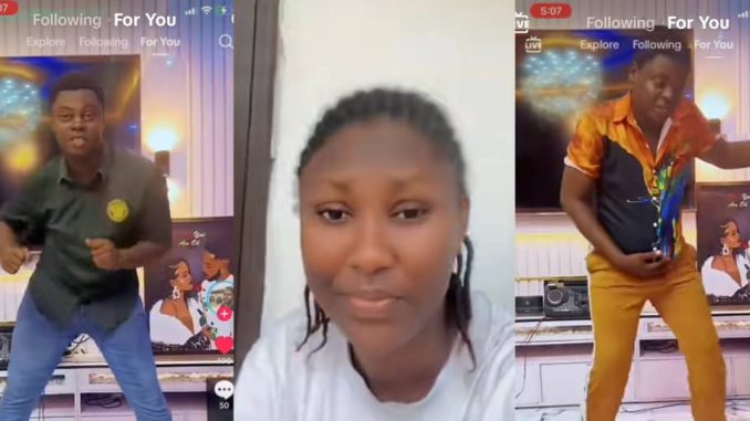 Lady shocked to find her morphology lecturer dancing aggressively on TikTok