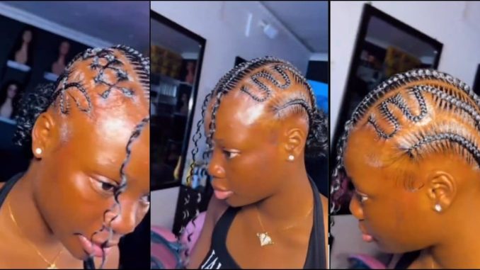 Lady's hairstyle leaves many concerned as video trends