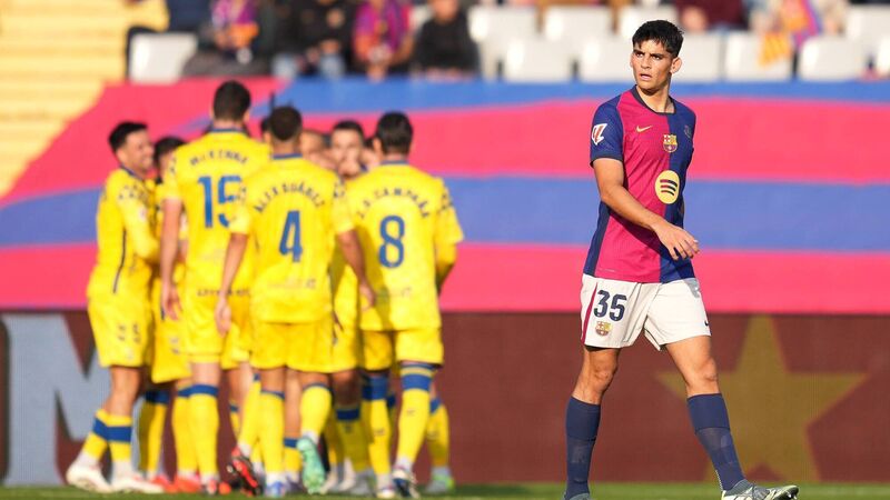 Las Palmas Daze Barca With Surprise Win