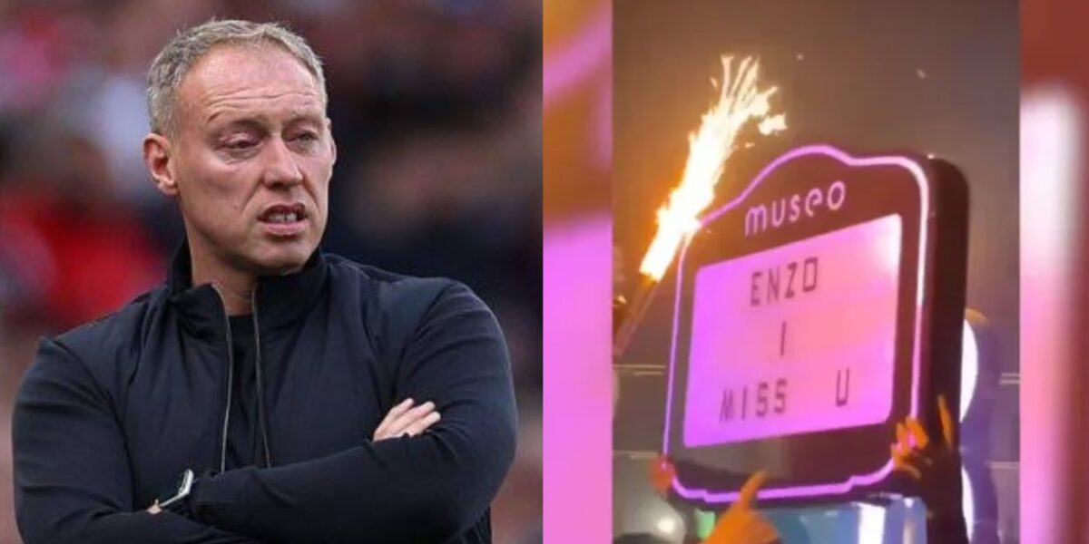 Leicester stars party with 'Enzo I miss you' sign just before their manager's sacking