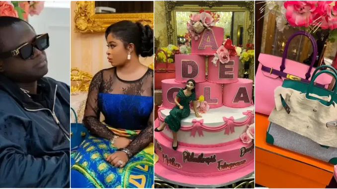 Malivelihood gifts wife Deola Smart $80K Hermes bags on her birthday