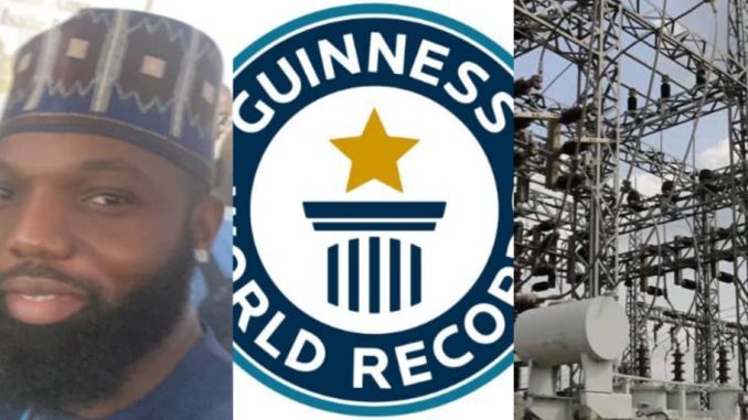 Man seeks Guinness World Record for most national grid collapse