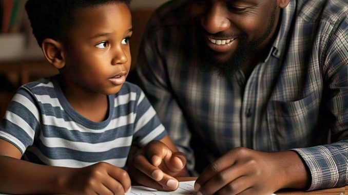 Man stirs humor as he shares what he did to avoid helping son with homework