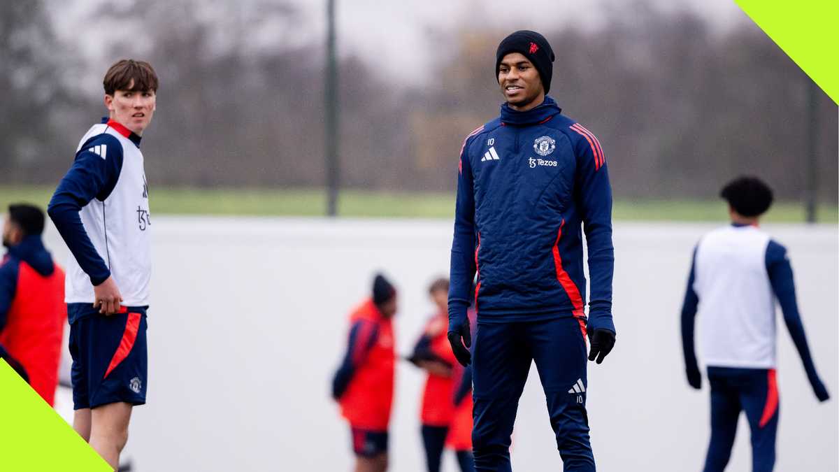 Marcus Rashford Speaks After First Training Under New Man United boss Ruben Amorim