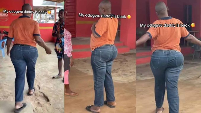 Mixed reactions trail video capturing man's unique body shape