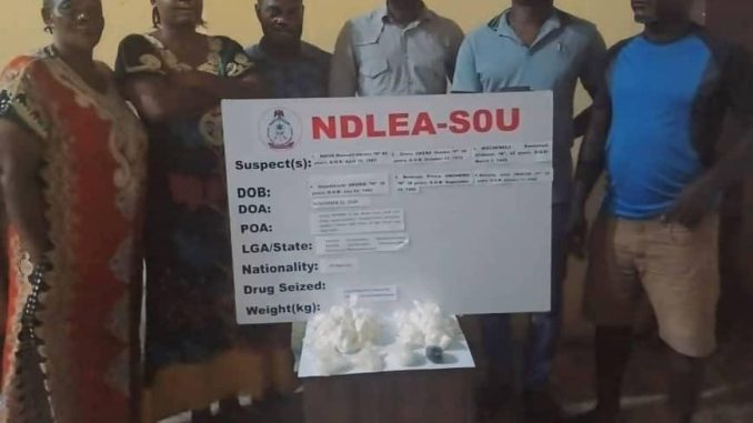 NDLEA arrests businessman at Enugu airport for ingesting 90