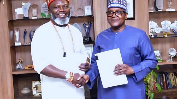 NNPC Subsidiary Signs Gas Sale, Supply Agreement With Dangote Refinery