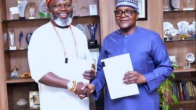 NNPC Subsidiary Signs Gas Supply Agreement With Dangote Refinery