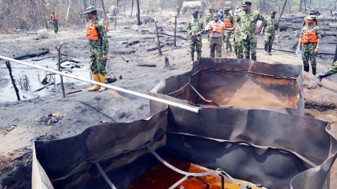 Military Operation Reveals Massive Oil Theft, 3 Million Litres Found In Rivers